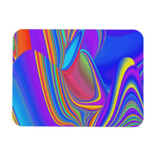 Magnet Flexible Summerfeel, Rainbowart 3D Abstrait