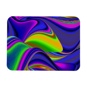 Magnet Flexible Summerrainbow, Rainbowart 3D Abstrait