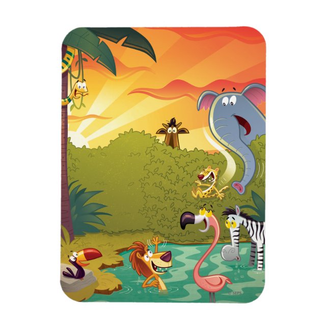 Magnet Flexible Sundown At (Vertical)