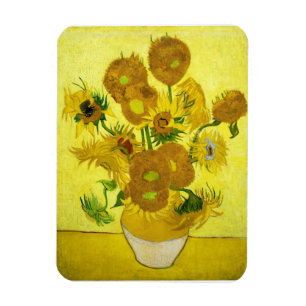 Magnet Flexible Sunflowers Vincent van Gogh