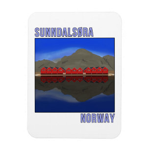 Magnet Flexible Sunndalsora Norvège Scandinave