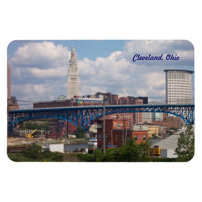 Magnet Flexible Sunny Cleveland Ohio (Horizontal)