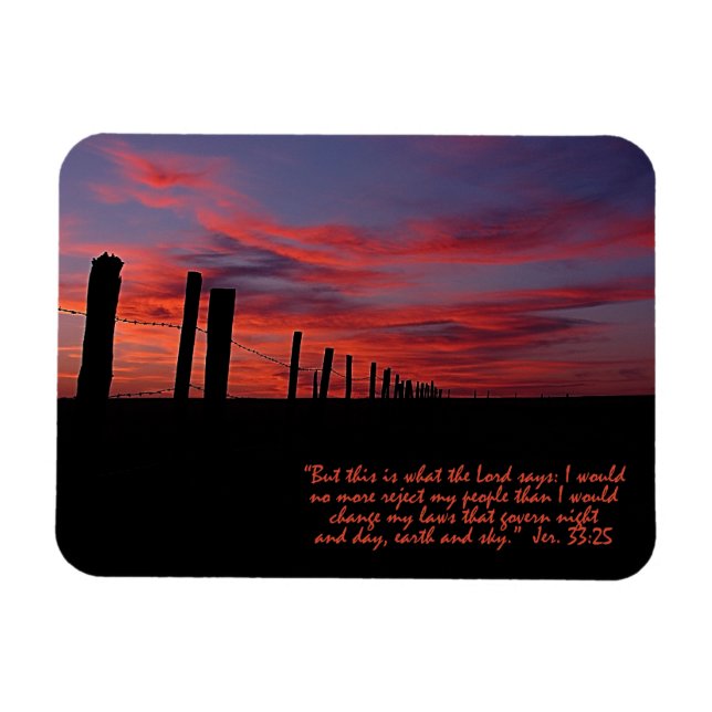 Magnet Flexible Sunset Sky Inspiration (Horizontal)