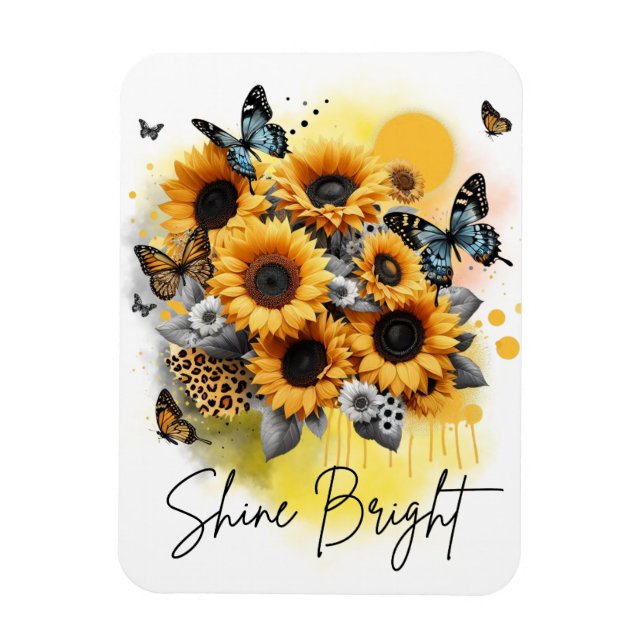 Magnet Flexible Sunshine Bloom (Vertical)