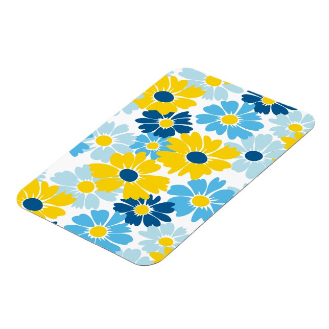 Magnet Flexible Sunshine Blue Sky Blooming Daisy (Côté Gauche)