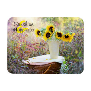 Magnet Flexible Sunshine & Bonheur Sunflower