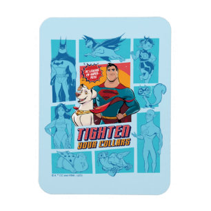 Magnet Flexible Super Pets & Justice League - Serrez vos colliers