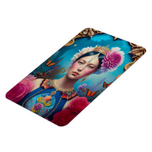 Magnet Flexible Superbe portrait princesse