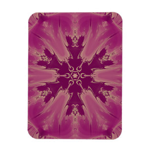 Magnet Flexible Superbes teintes violettes de fleurs exotiques