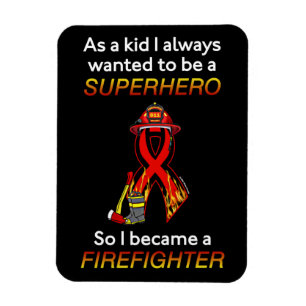 Magnet Flexible SUPERHERO...Pompier