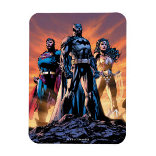 Magnet Flexible Superman, Batman et Wonder Woman Trinity