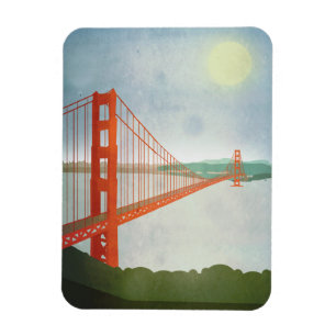 Magnet Flexible Sur golden gate bridge