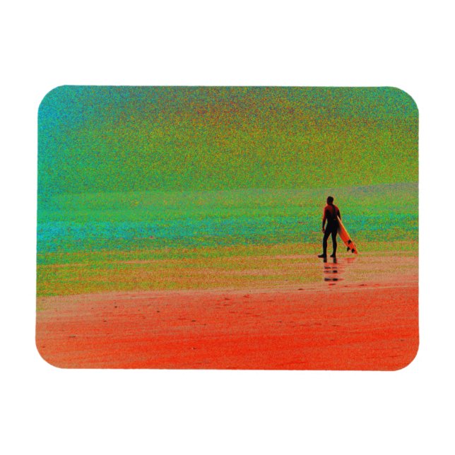 Magnet Flexible Surfeur de Cornwall (Horizontal)