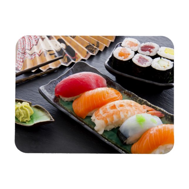 Magnet Flexible Sushi et rouleaux (Horizontal)