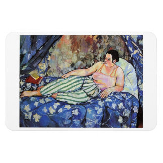Magnet Flexible Suzanne Valadon, The Blue Room, 1923 Postcard