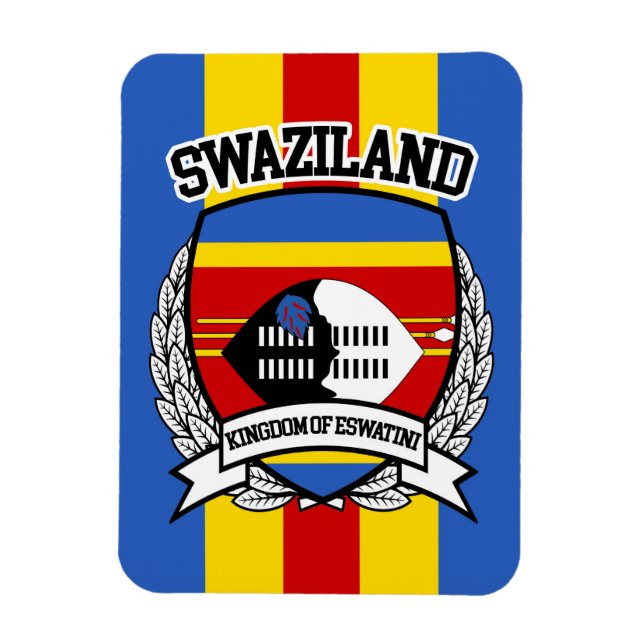 Magnet Flexible Swaziland (Vertical)