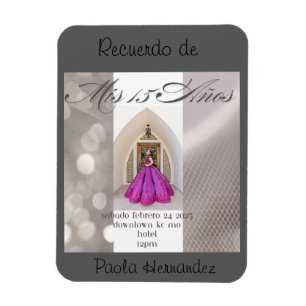 Magnet Flexible Sweet sixteen, Invitation