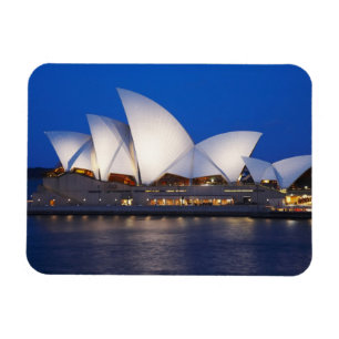 Magnet Flexible Sydney Opera House la nuit, Sydney, Nouvelle-Galle