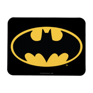 Magnet Flexible Symbole Batman Logo ovale