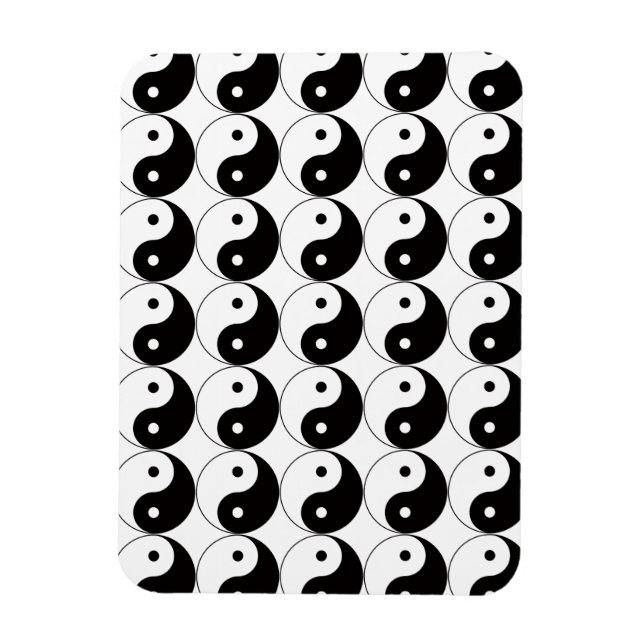 Magnet Flexible Symbole chinois Yin Yang Tai Ji (Vertical)