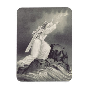 Magnet Flexible Symbole chrétien de la Croix et de la Couronne