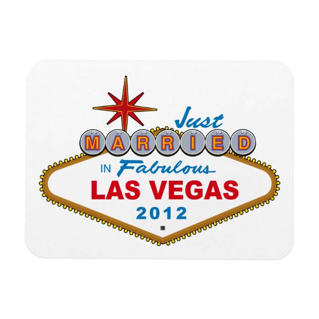 Magnet Flexible Symbole de Las Vegas 2012 (Horizontal)