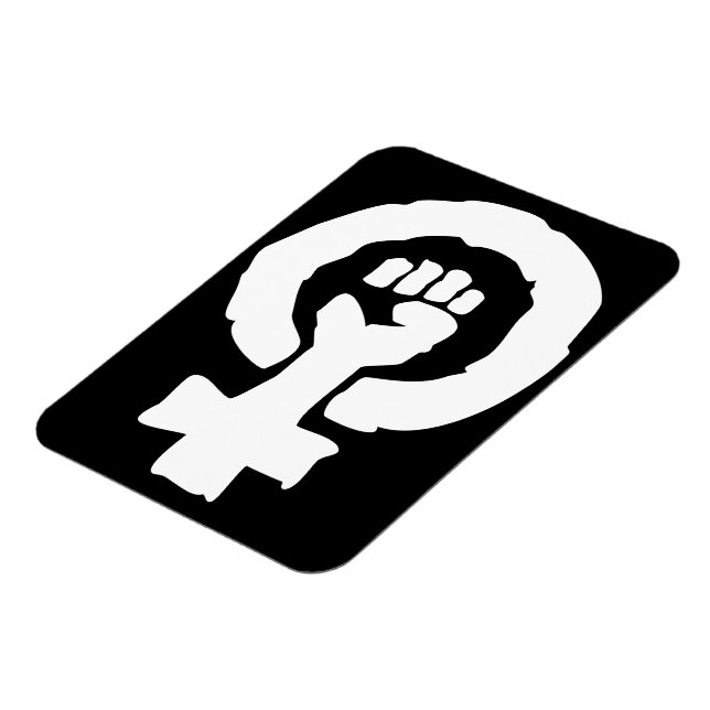 Magnet Flexible Symbole féminin universel Main de solidarité (Côté Gauche)