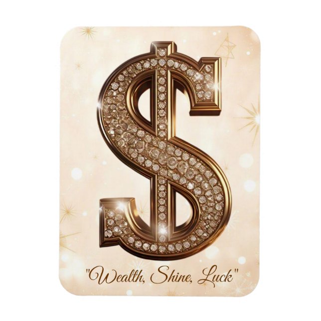 Magnet Flexible "Symbole opulent de la prospérité" (Vertical)