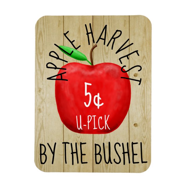 Magnet Flexible SYMBOLE Vintage Apple Harvest (Vertical)