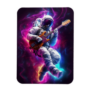Magnet Flexible Symphonie du vide Astronaute de Neon Cyberpunk