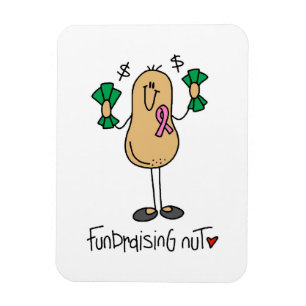 Magnet Flexible T-shirts et cadeaux de noix de collecte de fonds