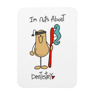 Magnet Flexible T-shirts et Cadeaux Fous de Dentisterie