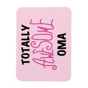 Magnet Flexible T-shirts et cadeaux Oma Pink absolument géniaux