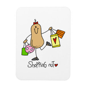 Magnet Flexible T-shirts et cadeaux Shopping Nut
