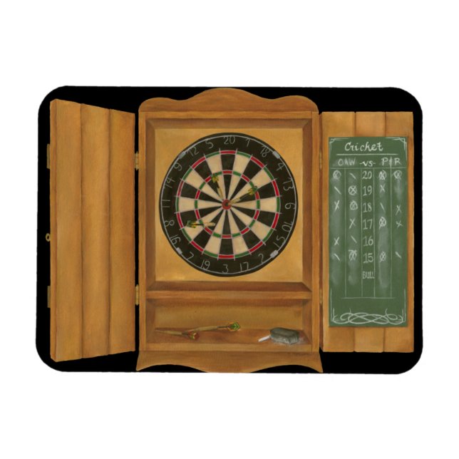 Magnet Flexible Tableau de bord avec cote de cricket (Horizontal)