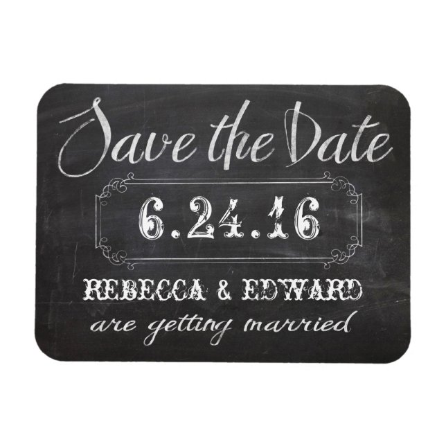 Magnet Flexible Tableau de bord Enregistrer l'aimant de date (Horizontal)