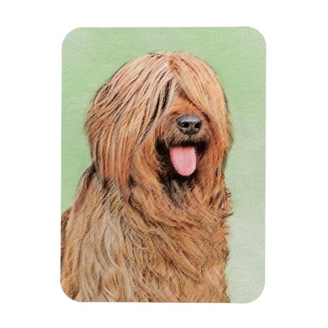 Magnet Flexible Tableau de bord - Joli art original chien (Vertical)