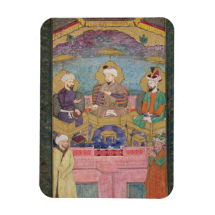 Magnet Flexible Tamerlan (1336-1405), Babur (1483-1530, r.1526-30)