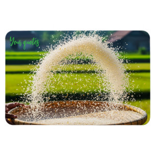 Magnet Flexible Tamisage à la main de grains de riz frais Ferme ru
