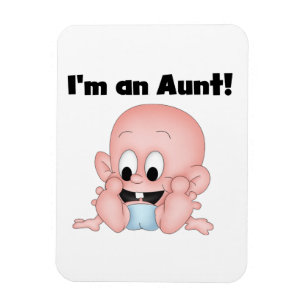 Magnet Flexible Tante des nouveaux T-shirts et cadeaux Nephew