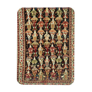 Magnet Flexible Tapis de Perse, 19ème-20ème siècle