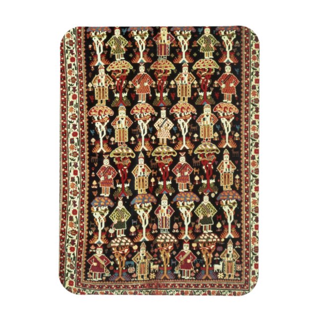 Magnet Flexible Tapis persan, 19ème-20ème siècle (Vertical)