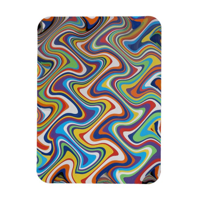 Magnet Flexible Tapis Verticale Abstrait 6, 2018 | Images SVP (Vertical)