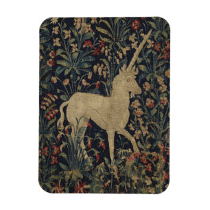 Magnet Flexible Tapisserie allégorique de "Millefleurs" avec des