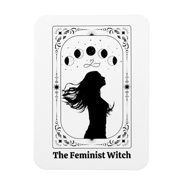 Magnet Flexible Tarot Personnalisé Ajouter Nom Divorce Cadeau de F (Vertical)
