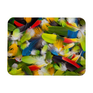 Magnet Flexible Tas de plumes colorées
