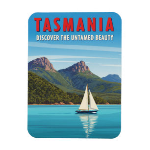 Magnet Flexible Tasmanie Voilier Australie Voyage
