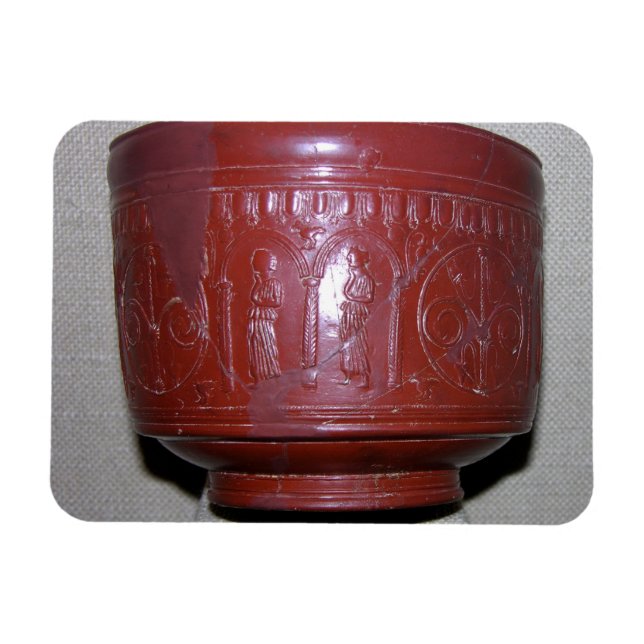 Magnet Flexible Tasse Dragondorff, de Graufesenque, c.150 av. J.-C (Horizontal)