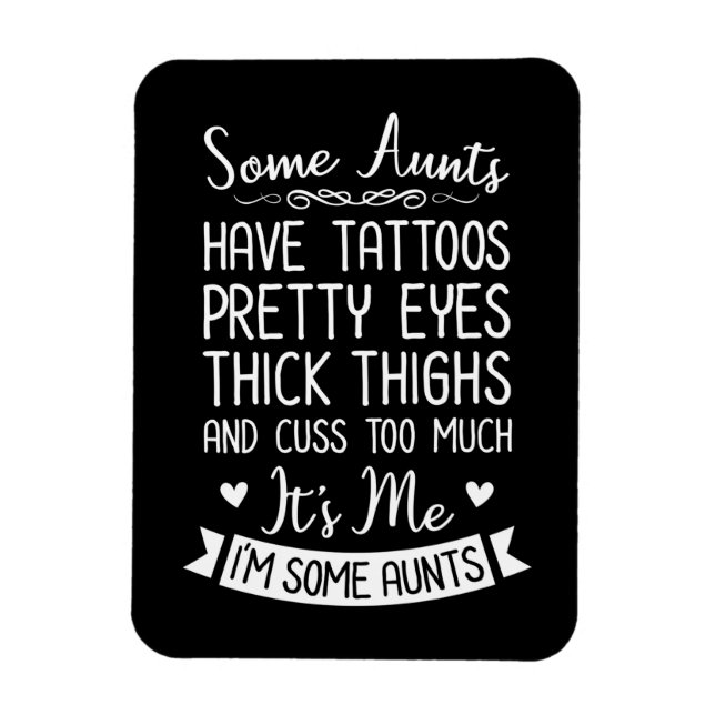 Magnet Flexible Tatouage (Vertical)