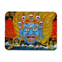 tatouage cool oriental tibétain thangka démon